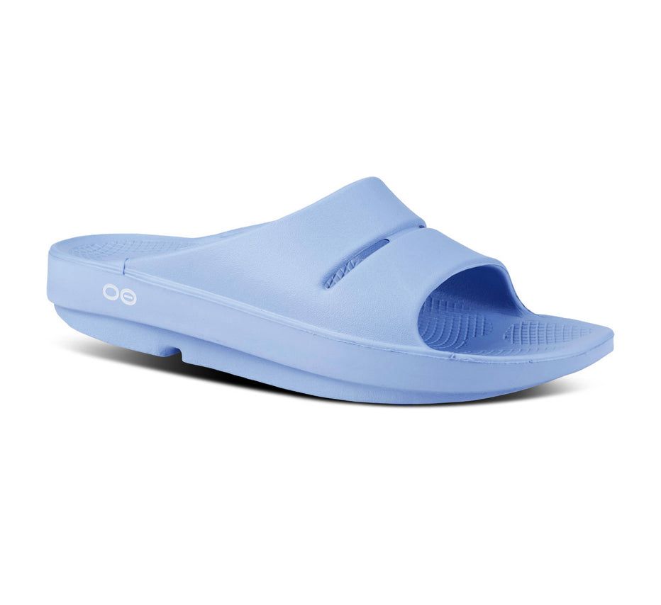 Oofos Women's Ooahh - Slide Blue ( YHIKV-1985 )